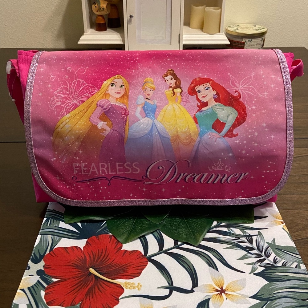 Girls Disney Princess Full Size Shoulder/Crossbody Bag